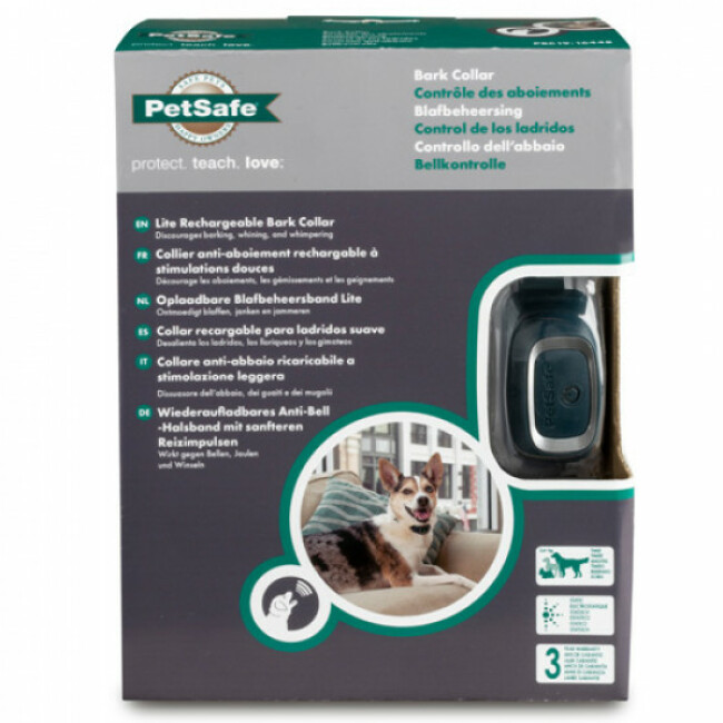Collier anti aboiement Petsafe rechargeable automatique