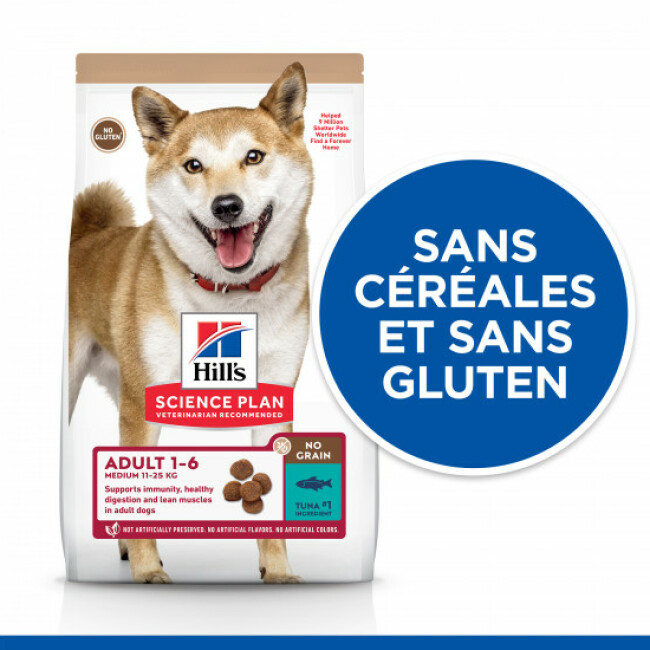 Croquettes pour chien adulte Medium sans céréales Hill's — free download