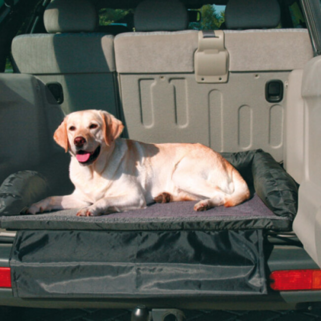 Double-protection de coffre arrière banquette transport de chien convient pour CITROEN BERLINGO
