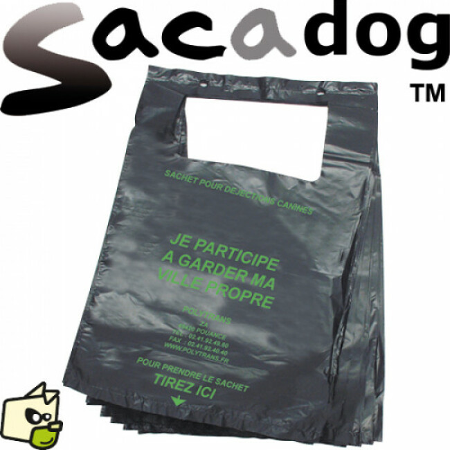 Sac A Dejection Plastique Ramasse Crotte Ecologique